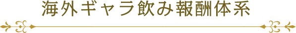 海外ギャラ飲み報酬体系